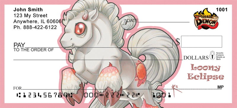 Boys and Girls My Little Demon Personal Checks