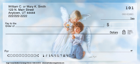 Angel Kisses Checks
