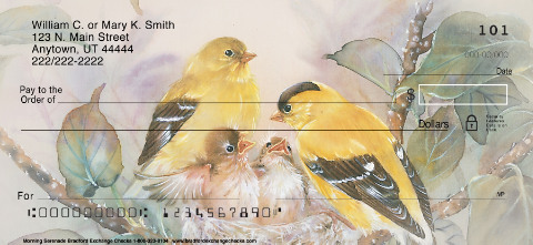 Lena Lius Morning Serenade Personalized Checks