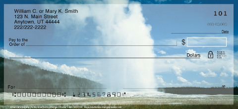 Americas National Parks Personalized Checks