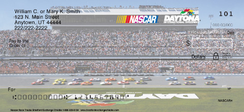 NASCAR Racetracks Personal Checks