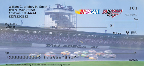 NASCAR Racetracks Art Checks