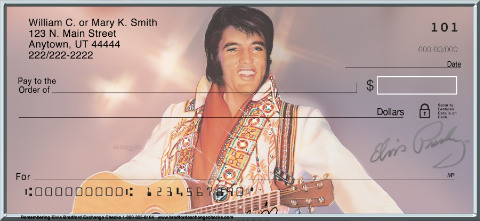 Remembering Elvis Art Checks