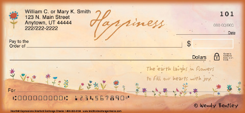 Heartfelt Expressions Personalized Checks