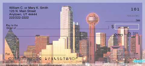 City Skylines Dallas Personal Checks