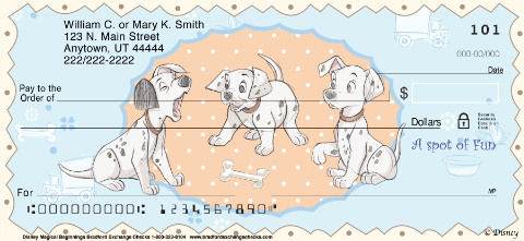 Disney Magical Beginnings Checks