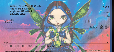 Mystic World Personalized Checks