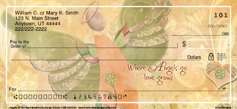 Angels of the Heart Personalized Checks