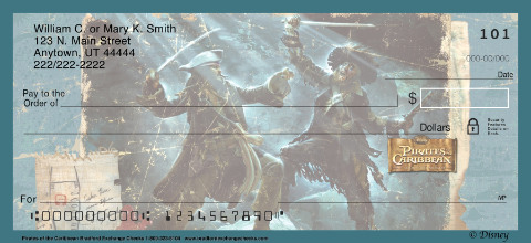 Pirates of the Caribbean Art Checks