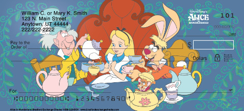 Alice In Wonderland Checks