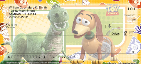Disney Pixar Toy Story Art Checks