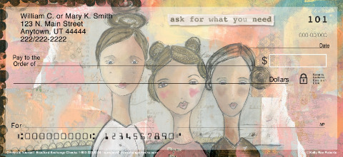 Celebrate Yourself Personalized Checks