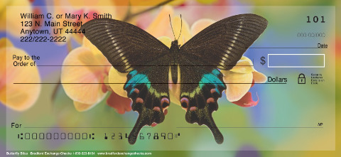 Butterfly Bliss Personalized Checks