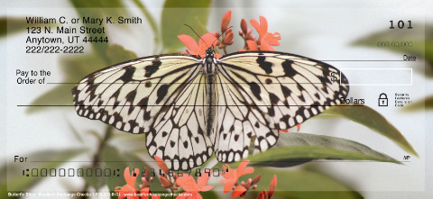 Butterfly Bliss Art Checks