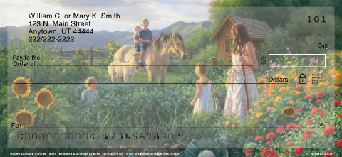 Country Seasons Personalized Checks