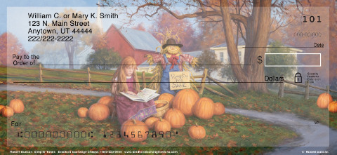 Country Seasons Art Checks