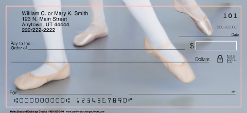 Ballet Personalized Checks