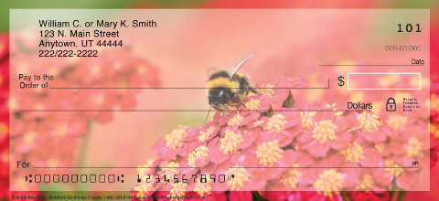 Bumble Bee Buzz Art Checks