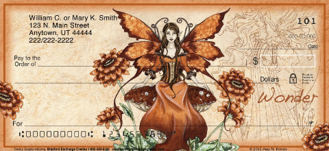 Fairy Inspirations Personalized Checks