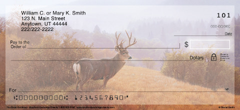 Great Outdoors Personalized Checks
