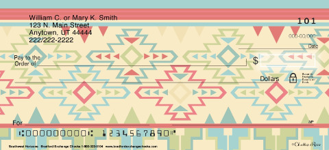 Challis and Roos Southwest Horizons Personalized Checks
