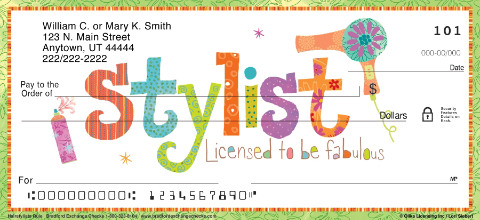 Hairstylists Rule Personalized Checks