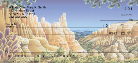 Desert Nights Personalized Checks