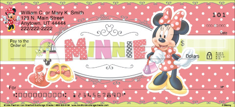 Disney Minnie Fashion Icon Checks