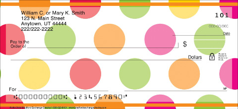 Polka Dots Art Checks