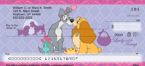 Disney Classic Romance Personal Checks