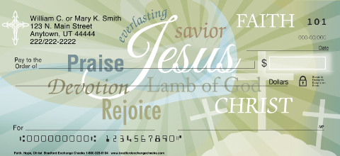 Faith Hope Christ Checks