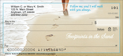 Footprints Art Checks