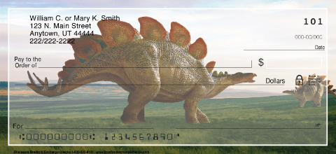 Dinosaurs Personalized Checks