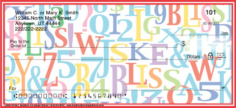 Letter Perfect Personalized Checks