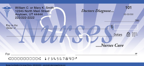 Nurses Cure Personalized Checks