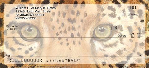 Eyes of the Wild Personalized Checks