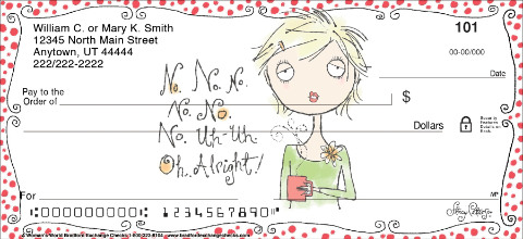 A Womans World Art Checks