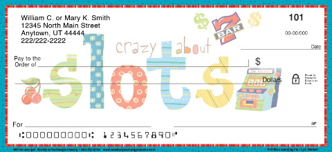 Hit the Jackpot Personalized Checks