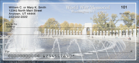Our Nations Capital Personalized Checks