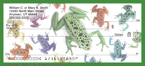 Frog Frenzy Personalized Checks