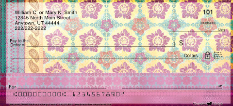 Marrakesh Market Art Checks