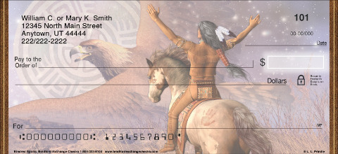Kindred Spirits Personalized Checks