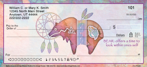 Animal Wisdom Personalized Checks