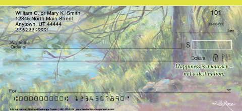 Life is a Journey Personalized Checks
