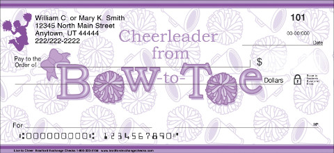 Live to Cheer Art Checks