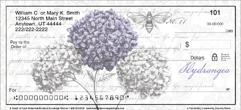 A Touch of Color Personalized Checks