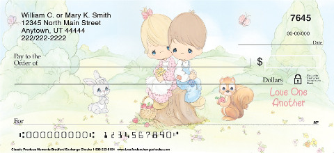 Classic Precious Moments Personalized Checks
