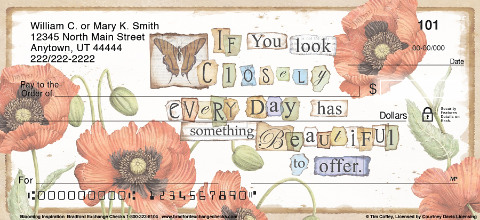 Blooming Reflections Checks