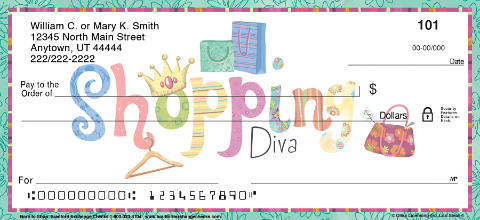 Born to Shop Checks