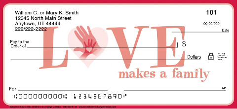 Adoption Awareness Art Checks